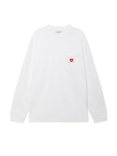 L/S Pocket Heart T-Shirt