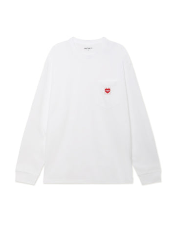 L/S Pocket Heart T-Shirt
