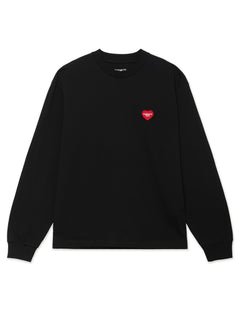 W' L/S Heart Patch T-Shirt