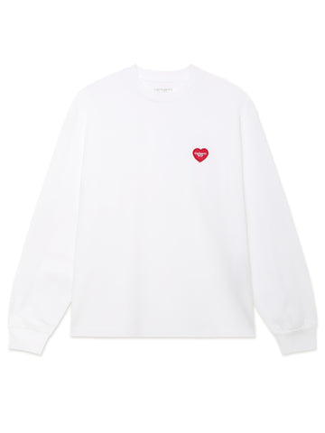 W' L/S Heart Patch T-Shirt
