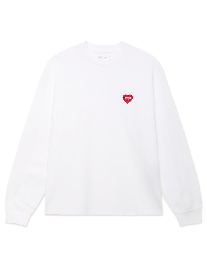 W' L/S Heart Patch T-Shirt
