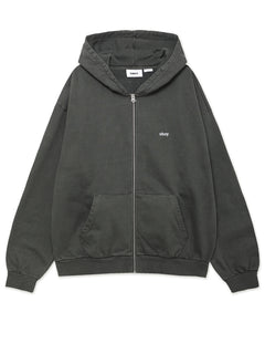 LOWERCASE PIGMENT ZIP HOOD
