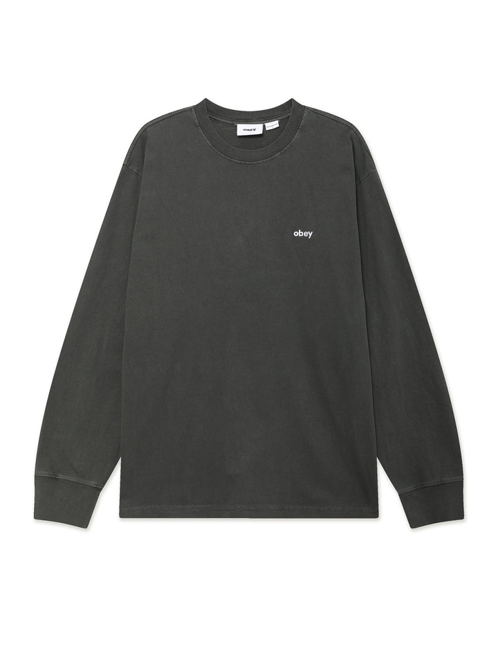 LOWERCASE PIGMENT TEE LS
