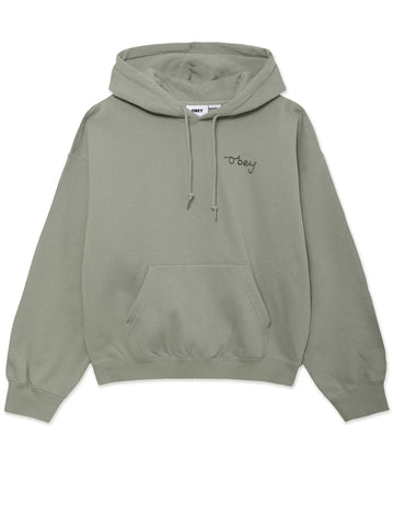 CHAINSTITCH BAGGY RELAXED HOOD