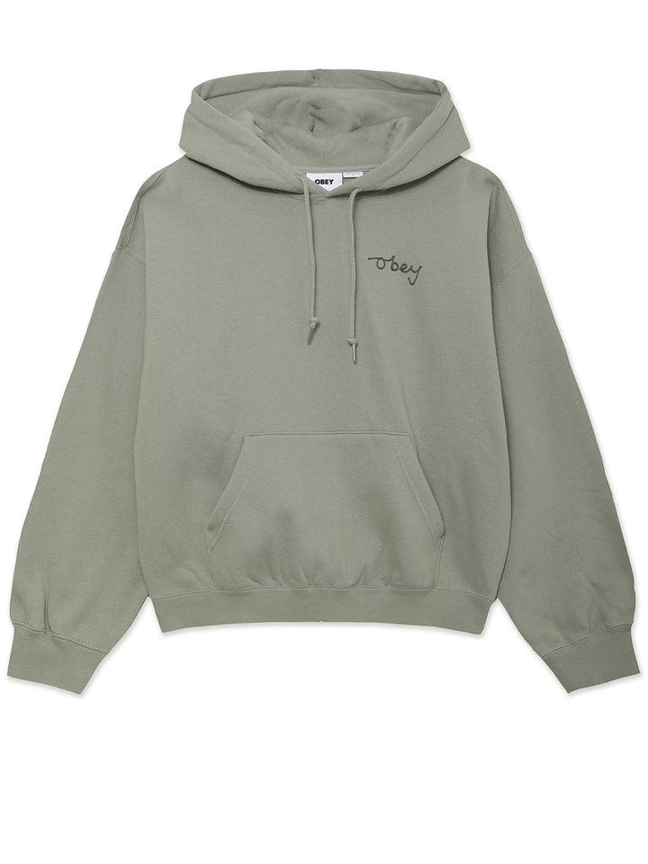 CHAINSTITCH BAGGY RELAXED HOOD