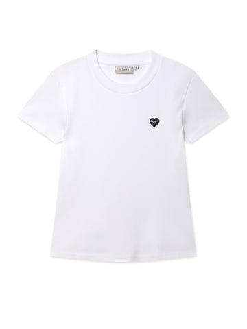 W' S/S Small Heart Patch T-Shirt