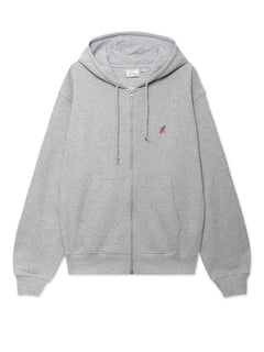 ONE POINT ZIP HOODED SWEATSHIRT