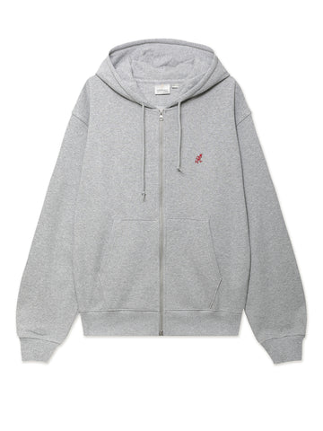 ONE POINT ZIP HOODED SWEATSHIRT