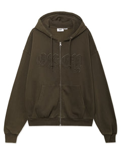 OBEY GOTHIC ZIP HOOD