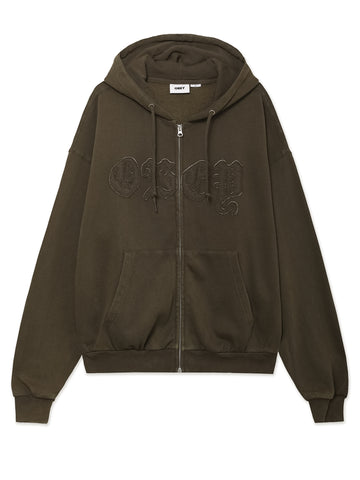 OBEY GOTHIC ZIP HOOD