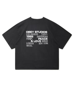OBEY STUDIOS PEACE AND LOVE