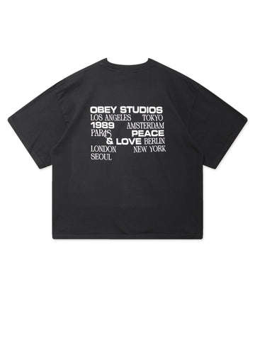 OBEY STUDIOS PEACE AND LOVE