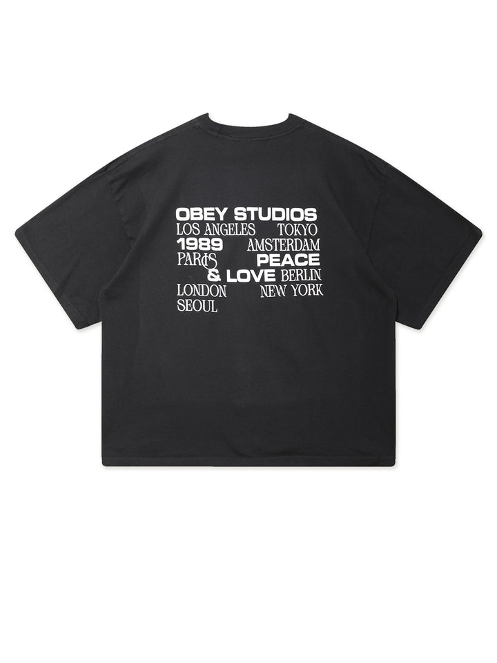 OBEY STUDIOS PEACE AND LOVE