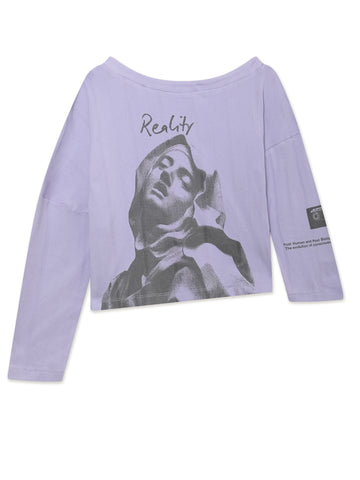 XEROX POINTELLE OFF SHOULDER TOP