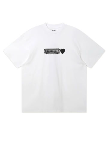 S/S Deconstructed Label T-Shirt