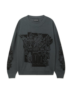 Falling Castles Sweater
