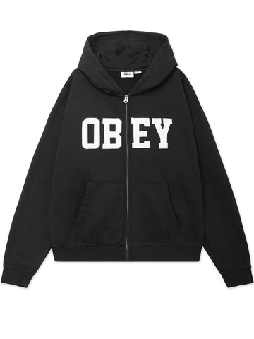 CONTROL FADED ZIP HOOD