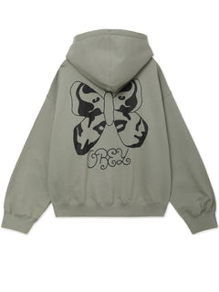 BUTTERFLY BAGGY RELAXED HOOD