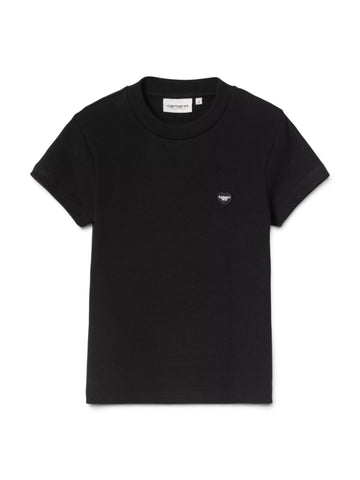 W' S/S Small Heart Patch T-Shirt
