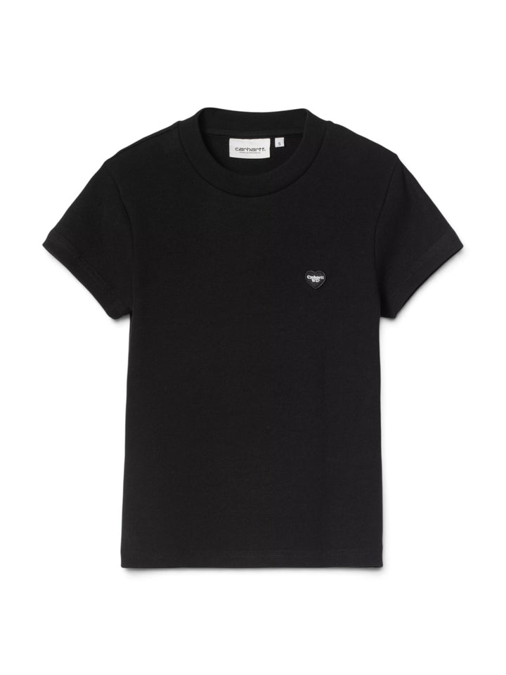 W' S/S Small Heart Patch T-Shirt
