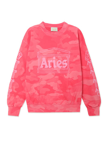 Aged Column Camo Sweat