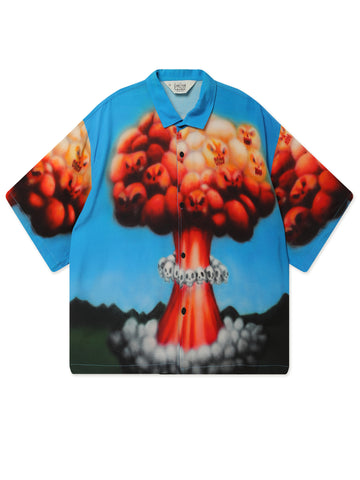 Explosion Short Sleeve Button Down Shirt