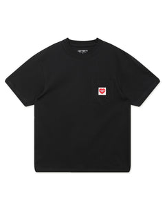 W S/S Pocket Heart T-Shirt