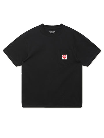 W S/S Pocket Heart T-Shirt