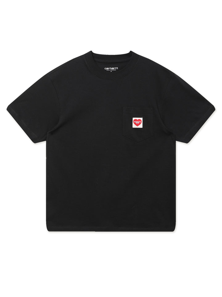 W S/S Pocket Heart T-Shirt
