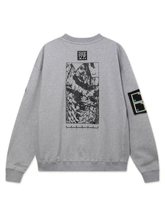 Crewneck Sweatshirt - BLIGHT - Heather Grey