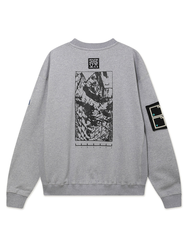 Crewneck Sweatshirt - BLIGHT - Heather Grey
