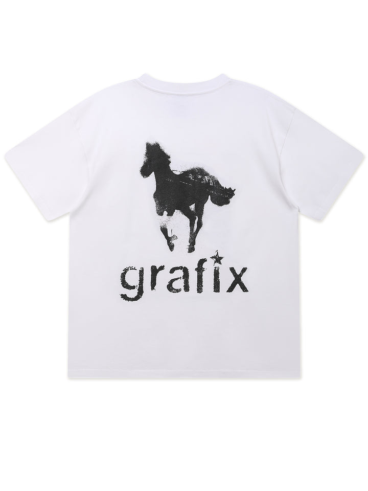 GFX Tshirt - DASH - White