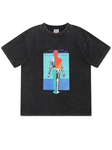GFX Tshirt - STIGMA - Washed Black