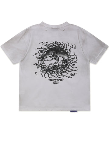 S/S Tshirt - STOKER -White