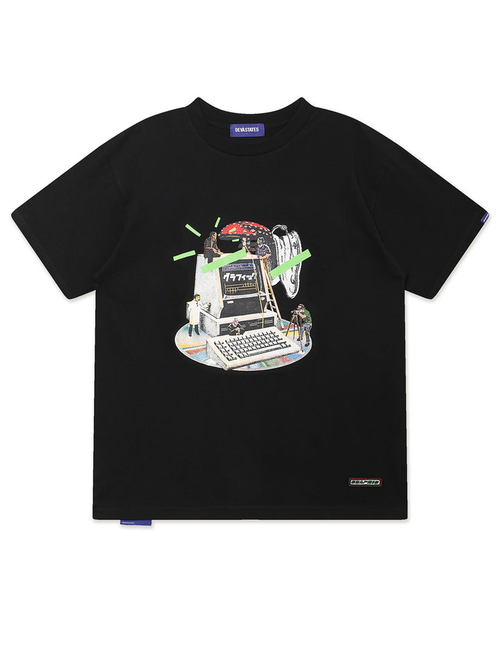 Tshirt - DIGITALISM - Black