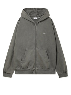 LOWERCASE PIGMENT ZIP HOOD