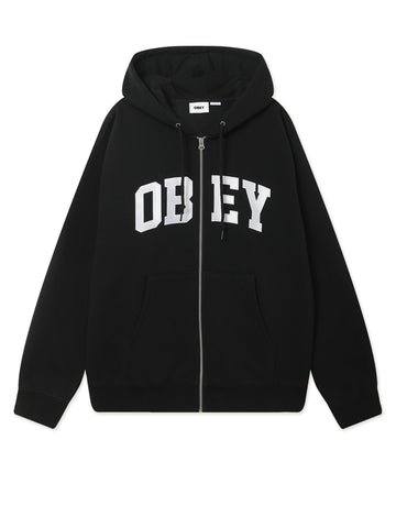 OBEY COLLEGIATE ZIP HOOD