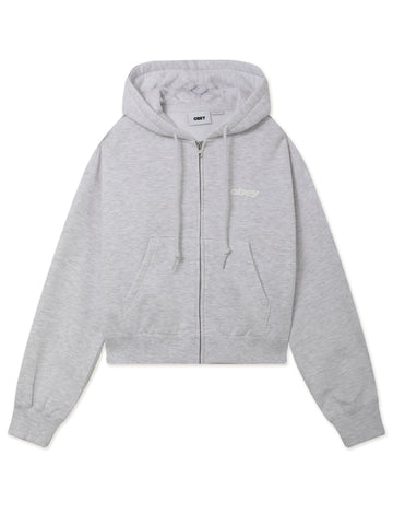 LEAGUE CROPPED ZIP HOOD