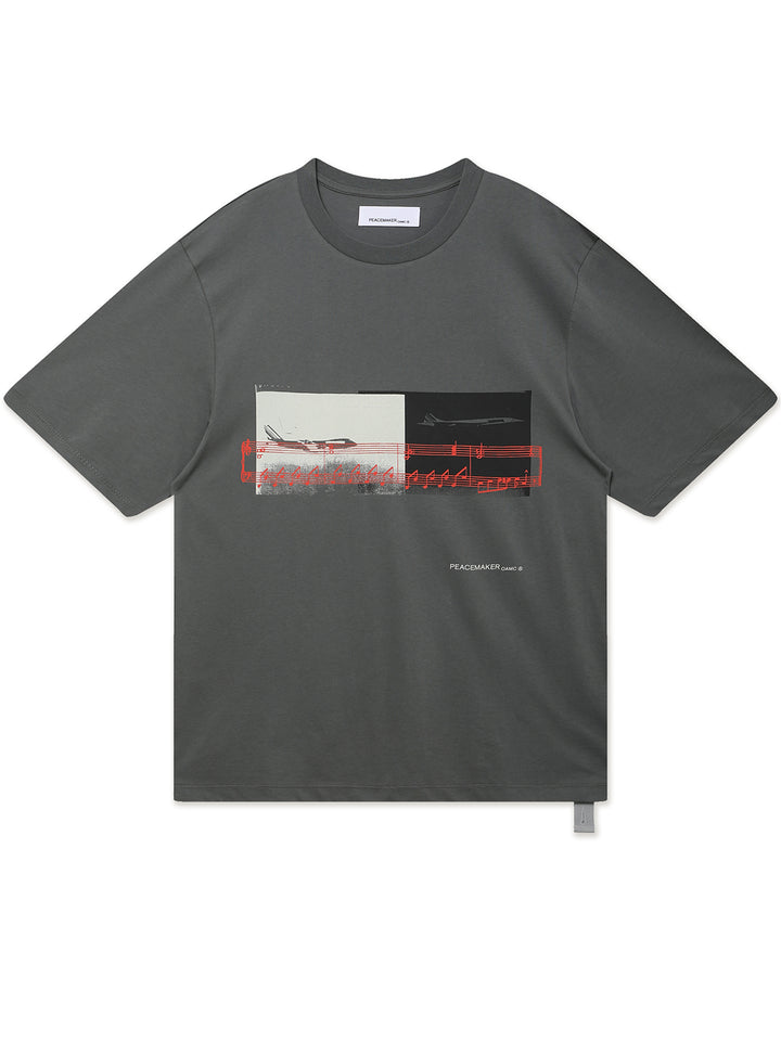 Regular Tee Halfway To Nowhere Print