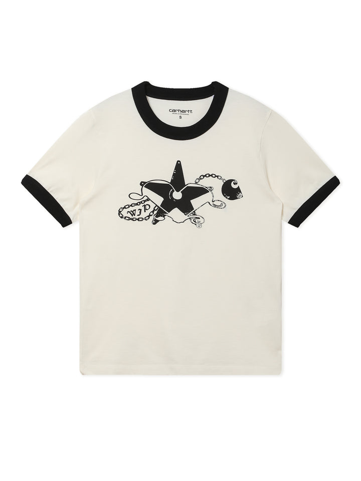 W' S/S Outlaw Star Ringer T-S