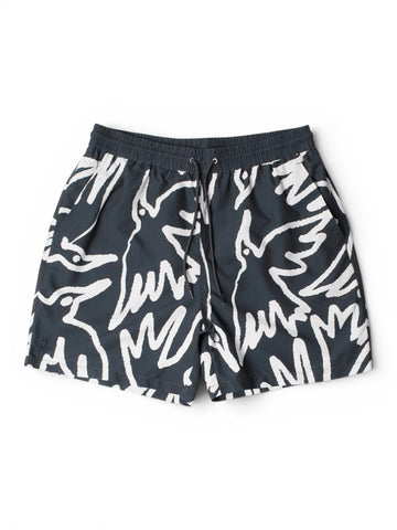Birds fly free swim shorts