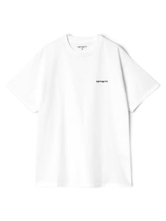 S/S Script Embroidery T-Shirt