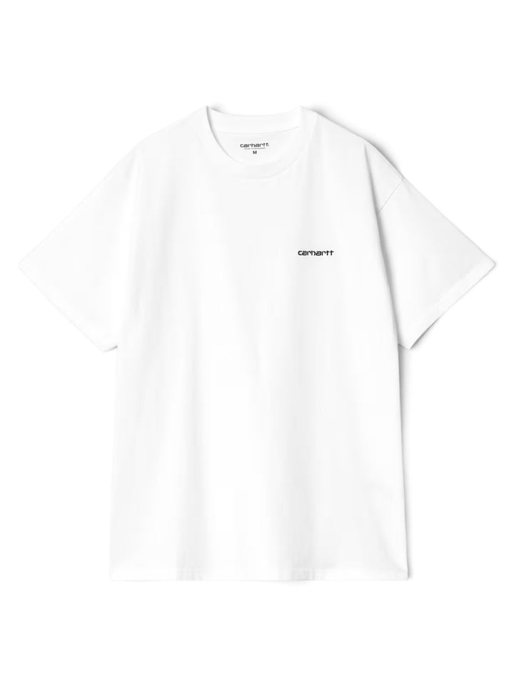 S/S Script Embroidery T-Shirt