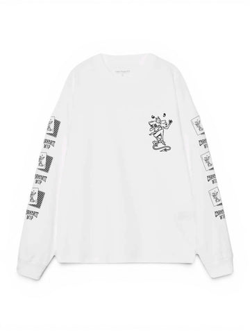 W' L/S Playing Cards T-Shirt