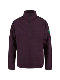 Half-Zip Nylon Windbreaker