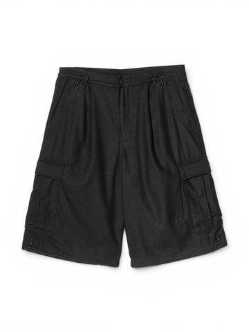 Oversized Wool Cargo Snoshorts