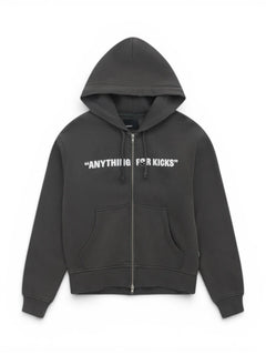 MEN DOJO ZIP HOODIE KNIT
