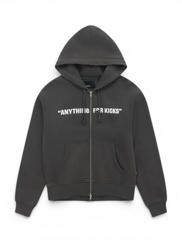 MEN DOJO ZIP HOODIE KNIT